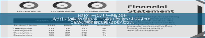 市場調査レポートのイメージ