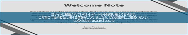 市場調査レポートのイメージ