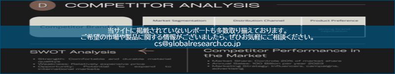 市場調査レポートのイメージ