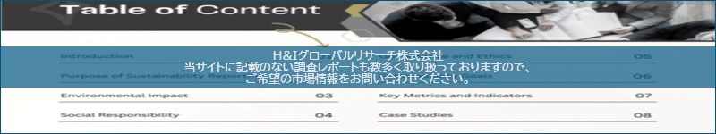 市場調査レポートのイメージ