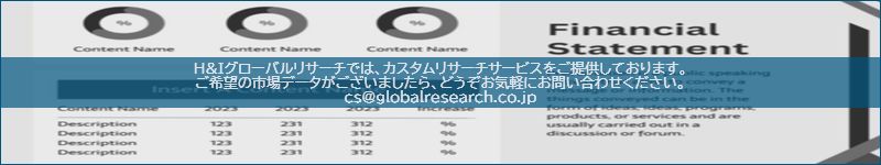 市場調査レポートのイメージ